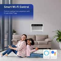 Friedrich - 10,000 BTU 450 Sq Ft Smart Through the Wall Air Conditioner - White - Left View