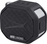 Altec Lansing - Bluetooth HydraTrek 2.0 EverythingProof Portable Speaker - Black/Gray - Left View