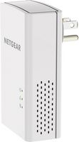 NETGEAR - Powerline AC1200 Gigabit Ethernet Adapter (2-pack) - White - Left View