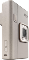 Fujifilm - instax mini LiPlay+ Instant Camera - Sand Beige - Left View