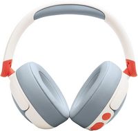 JBL - Junior 470NC Wireless Noise Cancelling Kids Over-Ear Headphones - 2025 - White - Left View