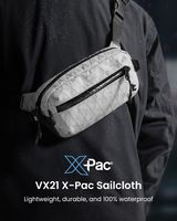 tomtoc - Aviator-T35 1.5L X-Pac Sling Bag with RFID Blocking, Minimalist Crossbody Bag Chest Shou... - Left View