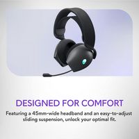 Alienware - AW725H Tri Mode Wireless Gaming Headset for PC, Xbox X|S, Xbox One, PS5, PS4, Switch ... - Left View