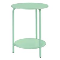 OSP Home Furnishings - Elgin Accent Table - Mint - Left View