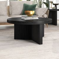 Camden&Wells - Nicola Coffee Table - Obsidian - Left View