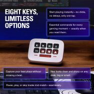 Elgato - Stream Deck Neo - White - Left View