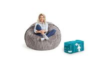 Lovesac - CitySac in Phur - Snow Owl - Left View