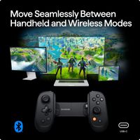 Backbone - Pro - (USB-C) - Mobile and Wireless Controller for Cloud Gaming, Remote Play, and Mobi... - Left View