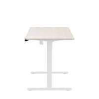 HUANUO - Extra Large Adjustable Standing Desk - 63″ x 28″ - Natural - Left View