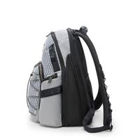 TUMI - Alpha Bravo Navigation Backpack - Pearl Gray Mesh - Left View