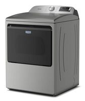 Maytag - 7.4 Cu. Ft. Smart Electric Dryer with Extra Power and Advanced Moisture Sensing - Classi... - Left View