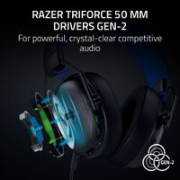 Razer - BlackShark V3 X HyperSpeed Wireless Over-the-Ear Gaming Headset for PlayStation, PC, Mac,... - Left View
