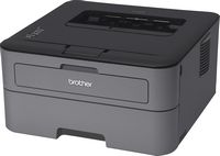 Brother - HL-L2320D Black-and-White Laser Printer - Gray - Left View