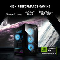 ASUS - ROG G700 Gaming Desktop - Intel Core Ultra 5 - 16GB Memory - NVIDIA GeForce RTX 5060 16GB ... - Left View
