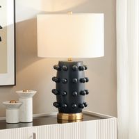 Camden&Wells - Pippa Table Lamp - Obsidian - Left View