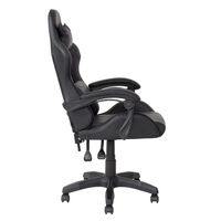 CorLiving - Ravagers Gaming Chair - Black - Left View