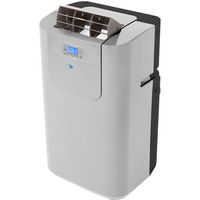 Whynter - 400 Sq. Ft. Portable Air Conditioner - Silver - Left View