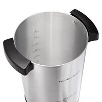 Hamilton Beach - Coffee Urn - Silver - Left View