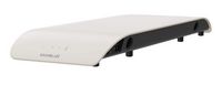 BlueAnt - Soundblade 2.1 Channel Bluetooth 5.3 Under Monitor Soundbar - White - Left View