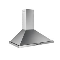 Zephyr - 36 inches - Convertible - Wall Range Hood - Stainless Steel - Left View