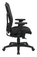 Office Star Products - ProGrid Mesh Manager's Chair - Black - Left View