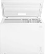 Frigidaire - 10 cu. ft. Garage Ready Chest Freezer - White - Left View