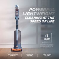 Shark - PowerDetect Speed Clean & Empty System, HEPA Filtration, MultiFlex Reach, up to 60 min Ru... - Left View