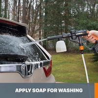 WORX - WA4070 Household Cleaning Kit - Black - Left View