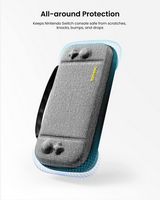 tomtoc - Carrying Case for Nintendo Switch/OLED Model, Protective Hard Portable  Carry Travel Cas... - Left View