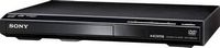 Sony - DVD Player with HD Upconversion - Black - Left View