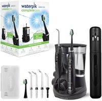 Waterpik - Complete Care 5.0 Water Flosser and Triple Sonic Toothbrush - Black - Left View