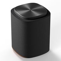 LG - Sound Suite M5 Wireless Spatial Speaker with Wi-Fi and Apple Airplay 2 - Black - Left View