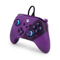 PowerA - Advantage Wired Controller for Xbox Series X|S, Xbox One, Windows - Celestial Purple - Left View