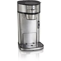 Hamilton Beach - Single Serve Coffee Maker - Stainless - Left View