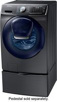 Samsung - 4.5 Cu. Ft. High-Efficiency Stackable Smart Front Load Washer with Steam and AddWash - ... - Left View
