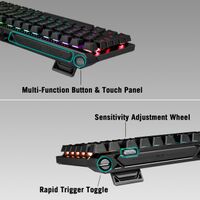 ASUS - ROG Falchion Ace 75% Wired Magnetic Hall Effect RGB Gaming Keyboard with Hot-Swappable ROG... - Left View