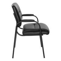 Office Star Products - Guest Chair - Black/Black - Left View