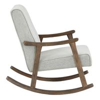 OSP Home Furnishings - Gainsborough Rocker - Smoke - Left View