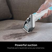 Shark - StainStriker Portable Carpet & Upholstery Cleaner - Spot, Stain, & Odor Eliminator - White - Left View