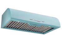 Unique Appliances - 36 inches - Externally Vented - Under cabinet Range Hood - Ocean Mist Turquoise - Left View