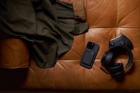 The Ridge Wallet - MagSafe Cardholder - Carbon Fiber 3K - Left View