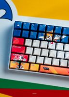 Higround - Basecamp 96+ 96% Wired Mechanical Lubed TTC Neptune Switch Gaming Keyboard with RGB Ba... - Left View