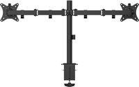 ACGAM - Dual Monitor Desk Mount, Heavy Duty Fully Adjustable Steel Stand for 2 Computer Screens 1... - Left View