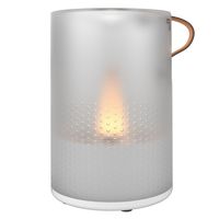 Sharper Image - VOTIV 4 0.31 Gal. Ultrasonic Humidifier - Translucent White - Left View