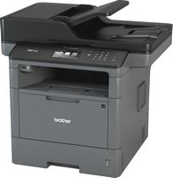 Brother - MFCL5800DW Wireless Black-and-White All-In-One Laser Printer - Left View