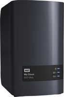 WD - My Cloud Expert EX2 Ultra 2-Bay 0TB External Network Attached Storage (NAS) - Charcoal - Left View
