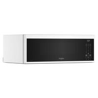 Whirlpool - 1.1 Cu. Ft. Over the Range Microwave with Sensor Cooking and 1800-Watts Cooking Power... - Left View