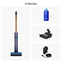Dyson - Clean+Wash Hygiene Wet and Dry Hard Floor Cleaner - Prussian Blue/Copper - Left View