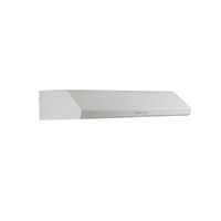 Zephyr - 36 inches - Externally Vented - Under cabinet Range Hood - White - Left View