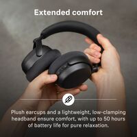 Sennheiser - RS 275 TV Headphones. Wireless Bluetooth Headphone and TV Transmitter - Black - Left View
